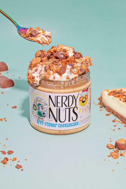 Brrr-Finger Cheesecake Peanut Butter Treat
