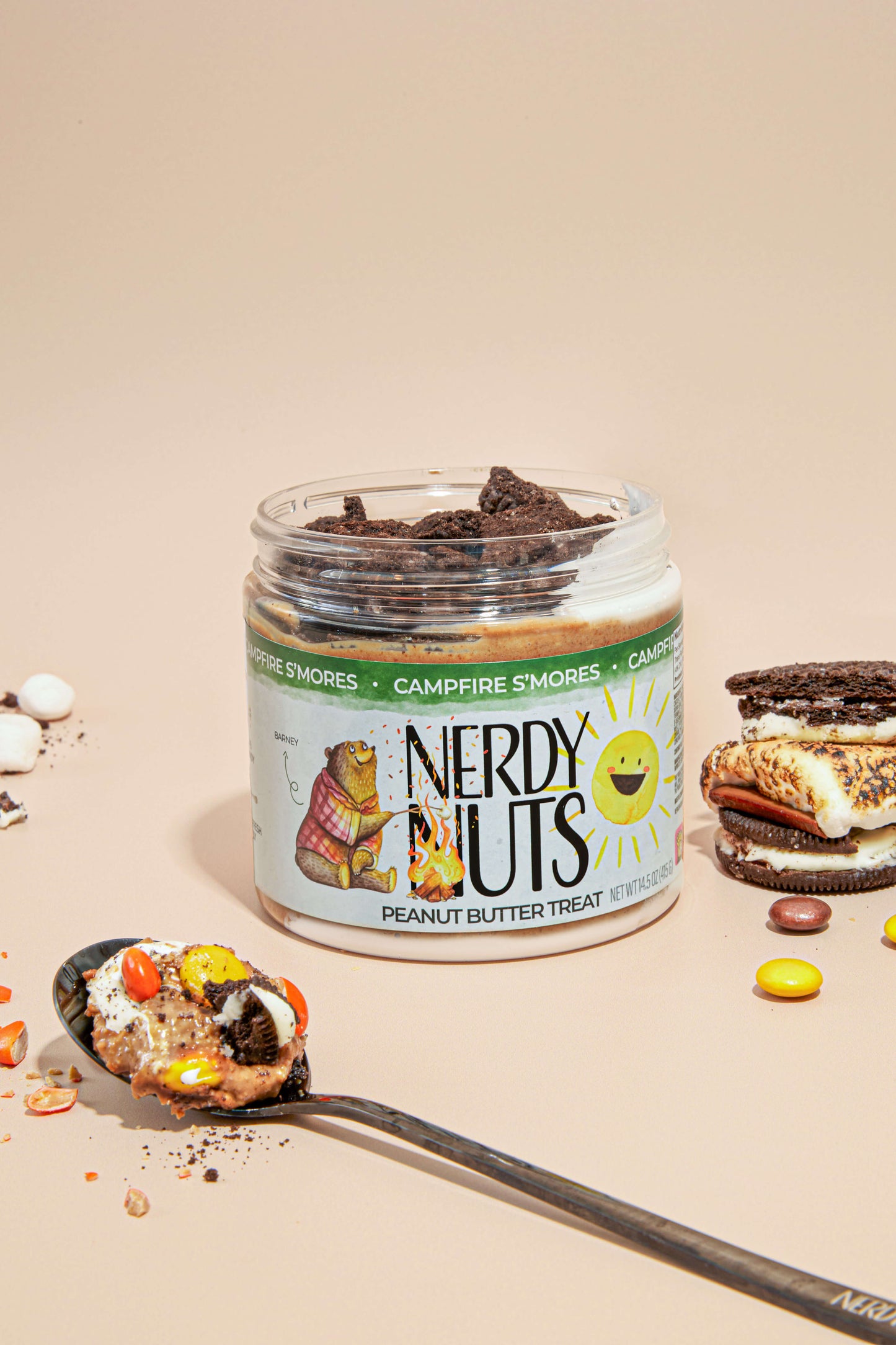 Campfire S'mores Peanut Butter Treat