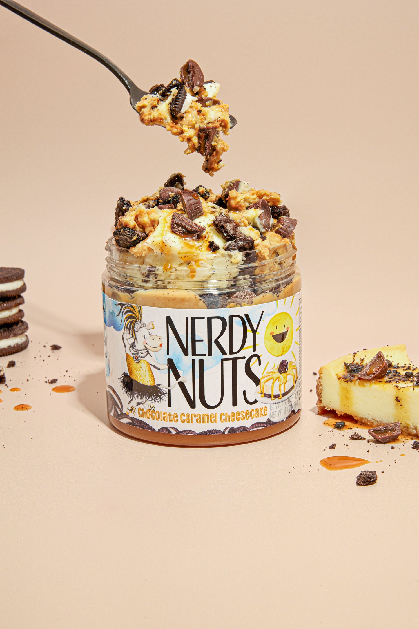 Chocolate Caramel Cheesecake Peanut Butter Treat