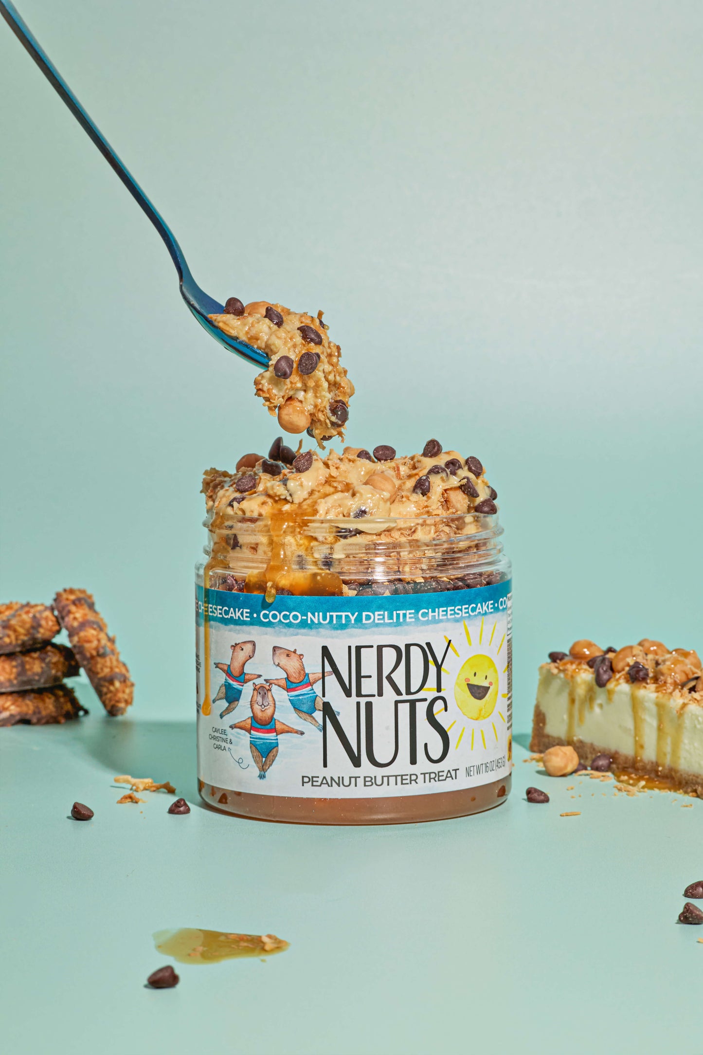 Coco-Nutty Delite Cheesecake Peanut Butter Treat
