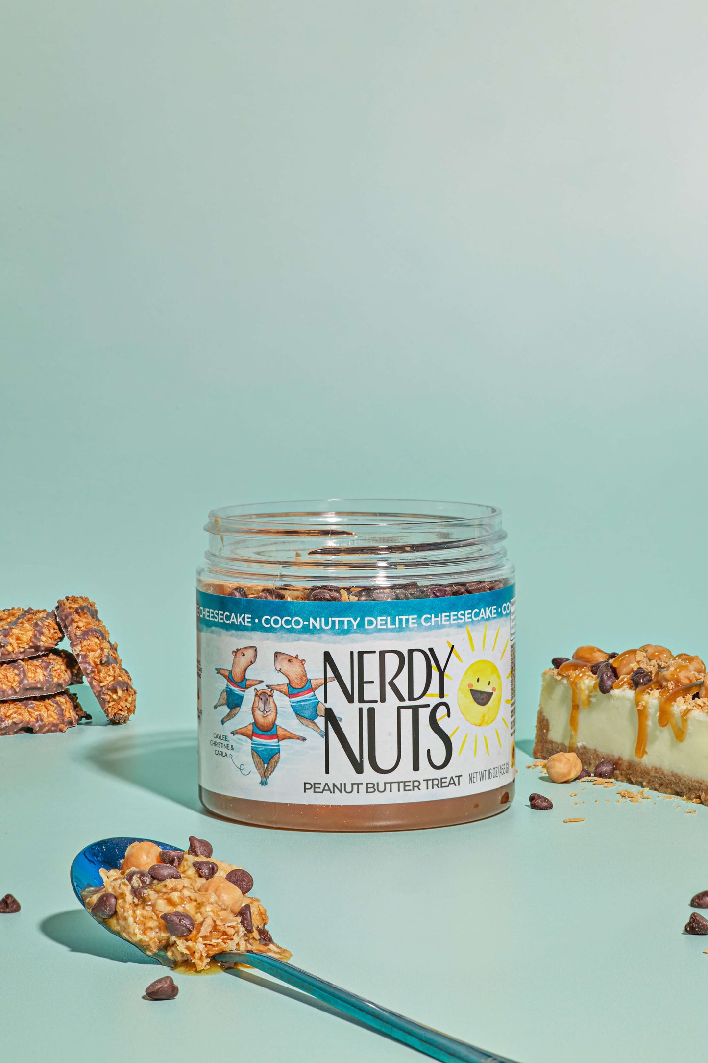 Coco-Nutty Delite Cheesecake Peanut Butter Treat