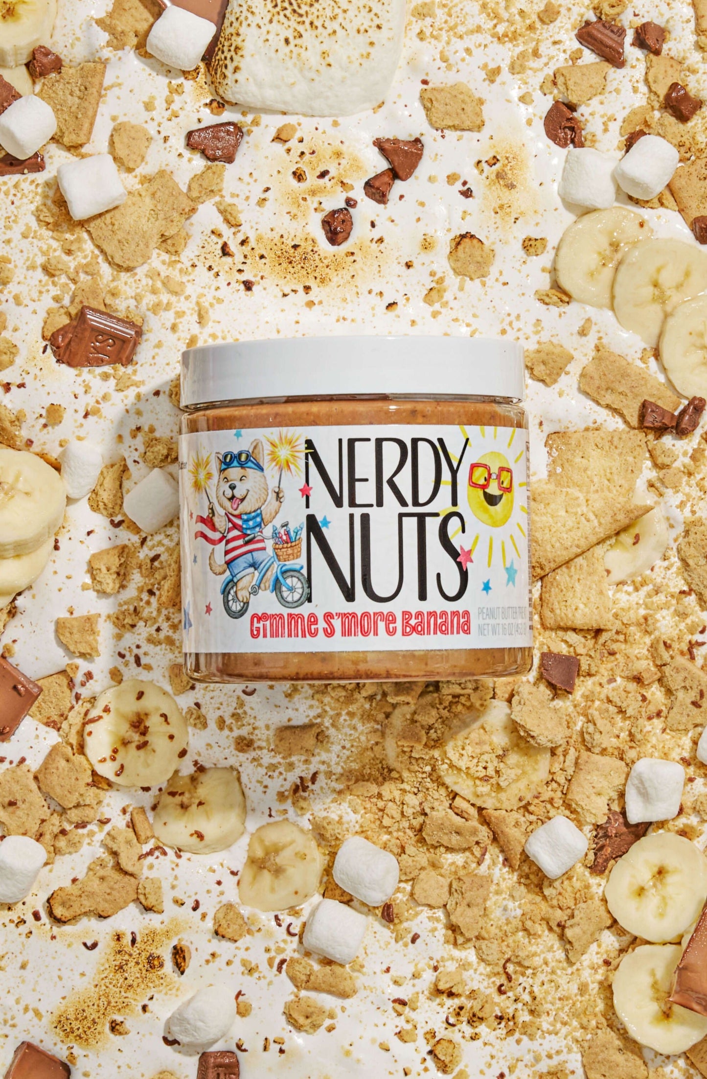 Gimme S'more Banana Peanut Butter Treat