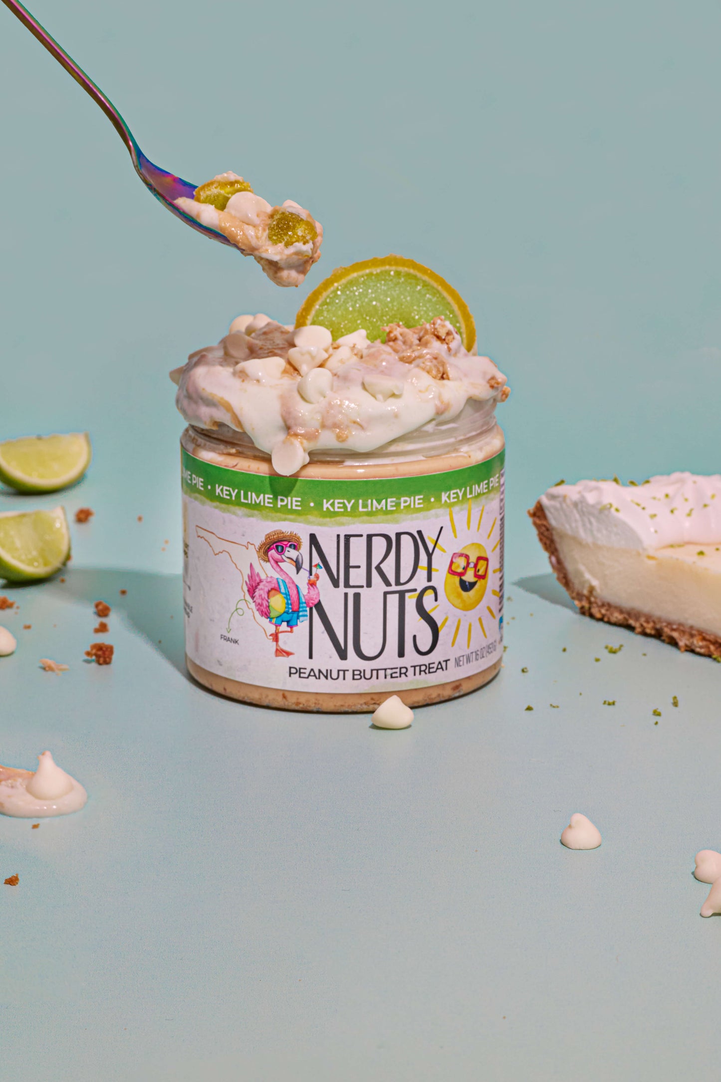 Key Lime Pie Peanut Butter Treat