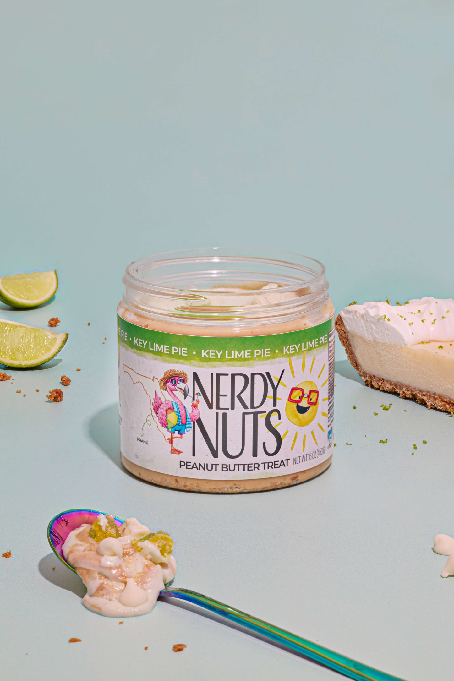 Key Lime Pie Peanut Butter Treat