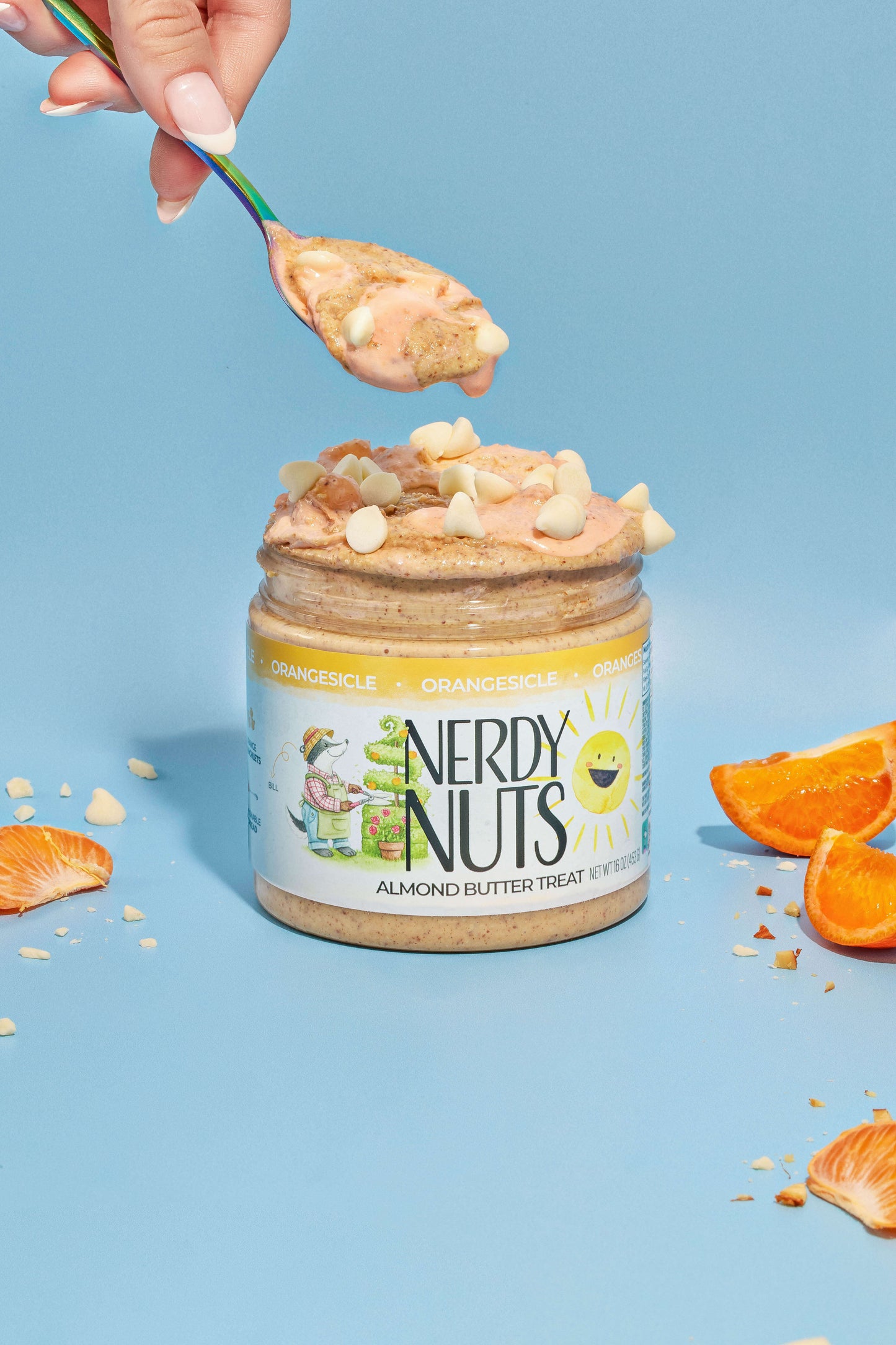 Orangesicle Almond Butter Treat