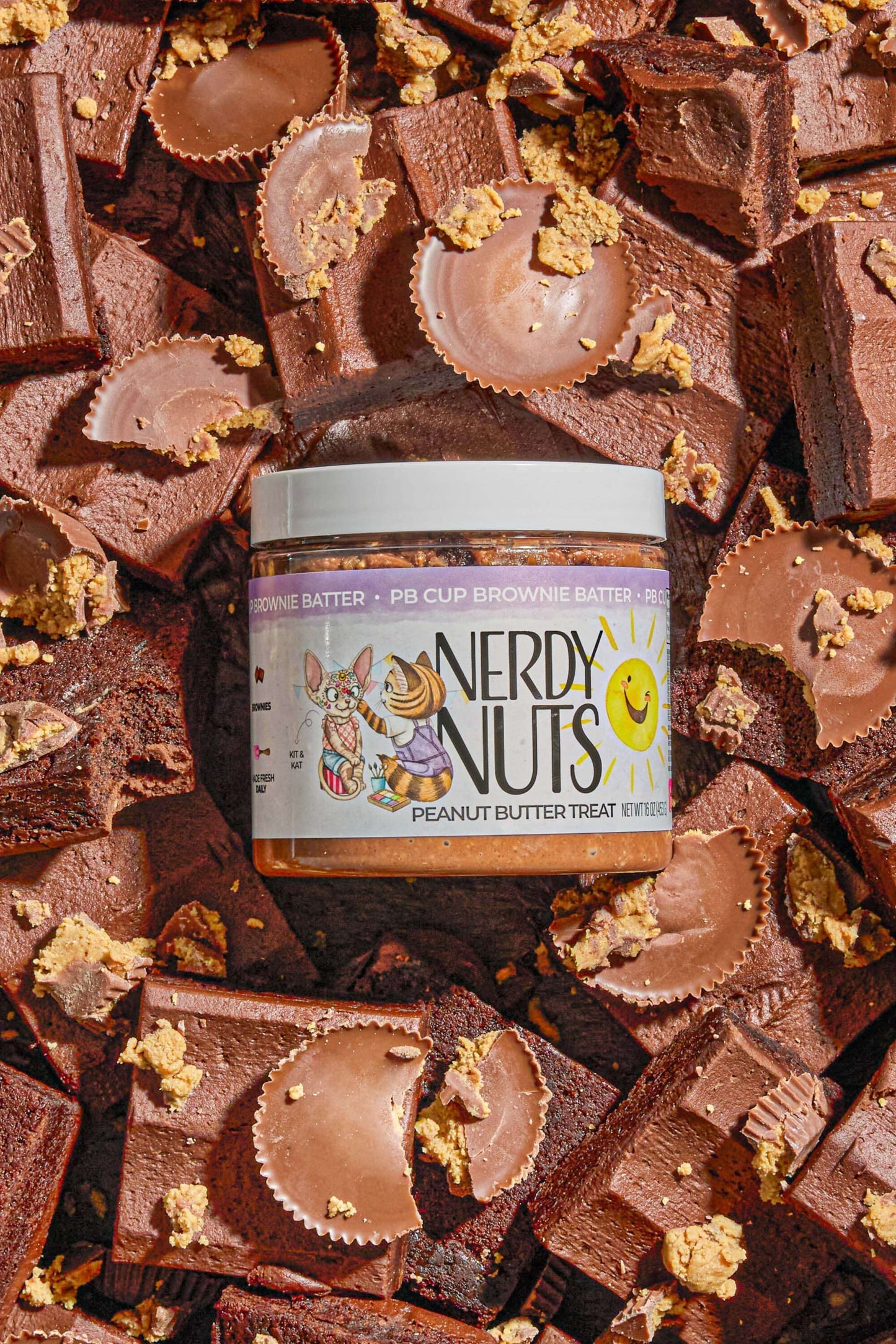 PB Cup Brownie Batter Peanut Butter Treat