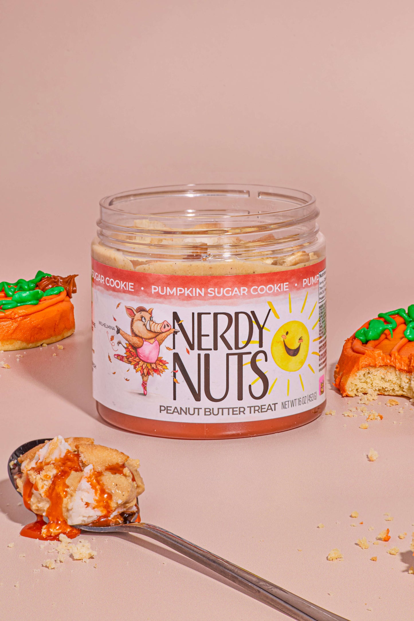 Pumpkin Sugar Cookie Peanut Butter Treat
