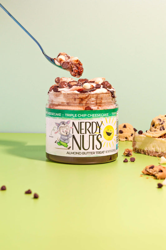 Triple Chip Cheesecake Almond Butter Treat