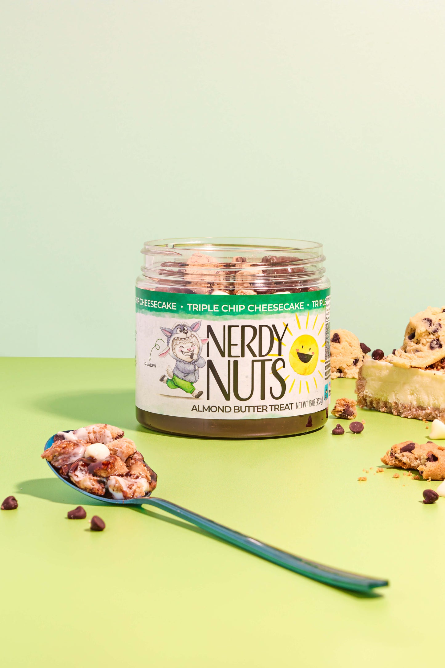 Triple Chip Cheesecake Almond Butter Treat