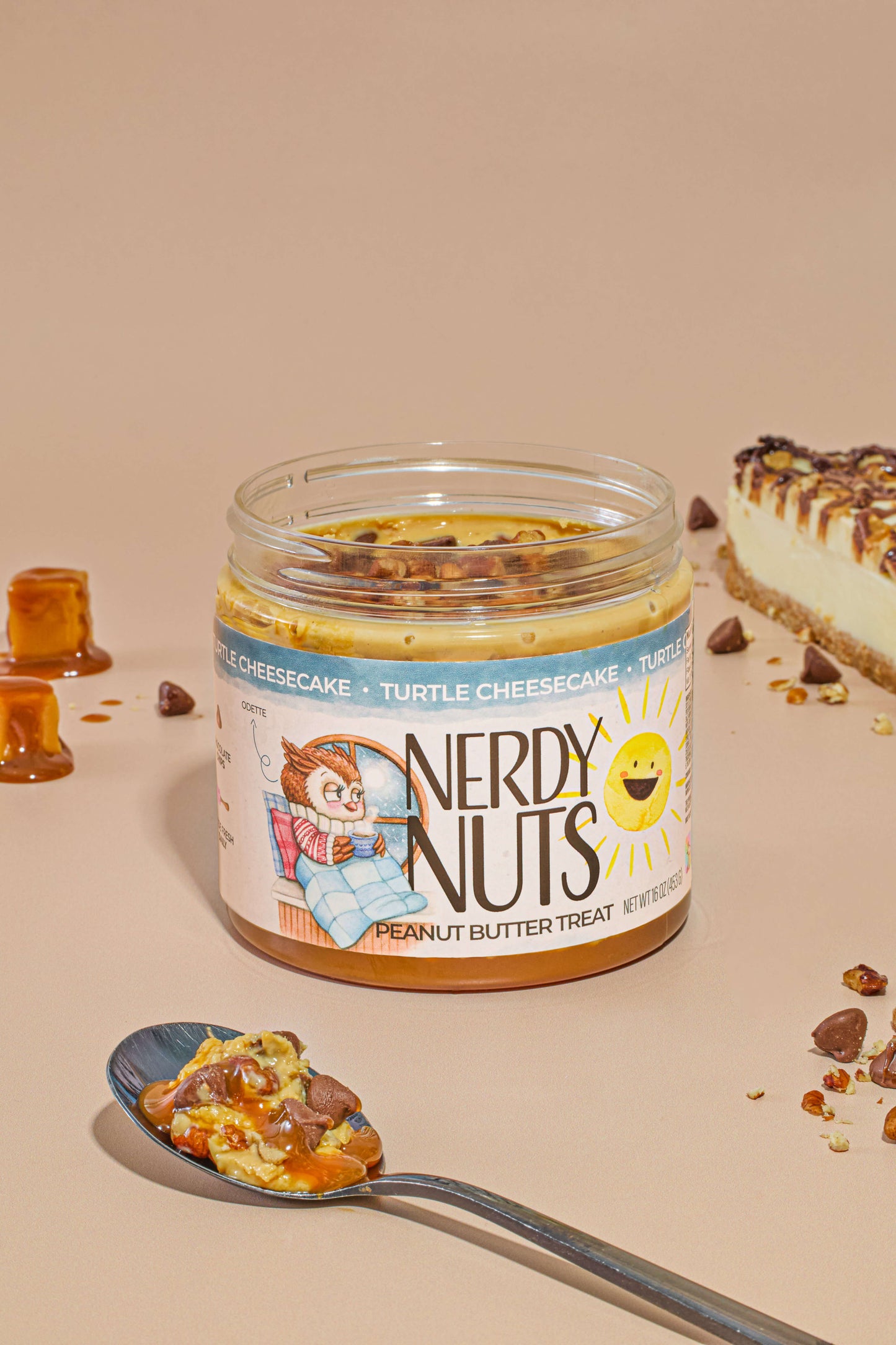 Turtle Cheesecake Peanut Butter