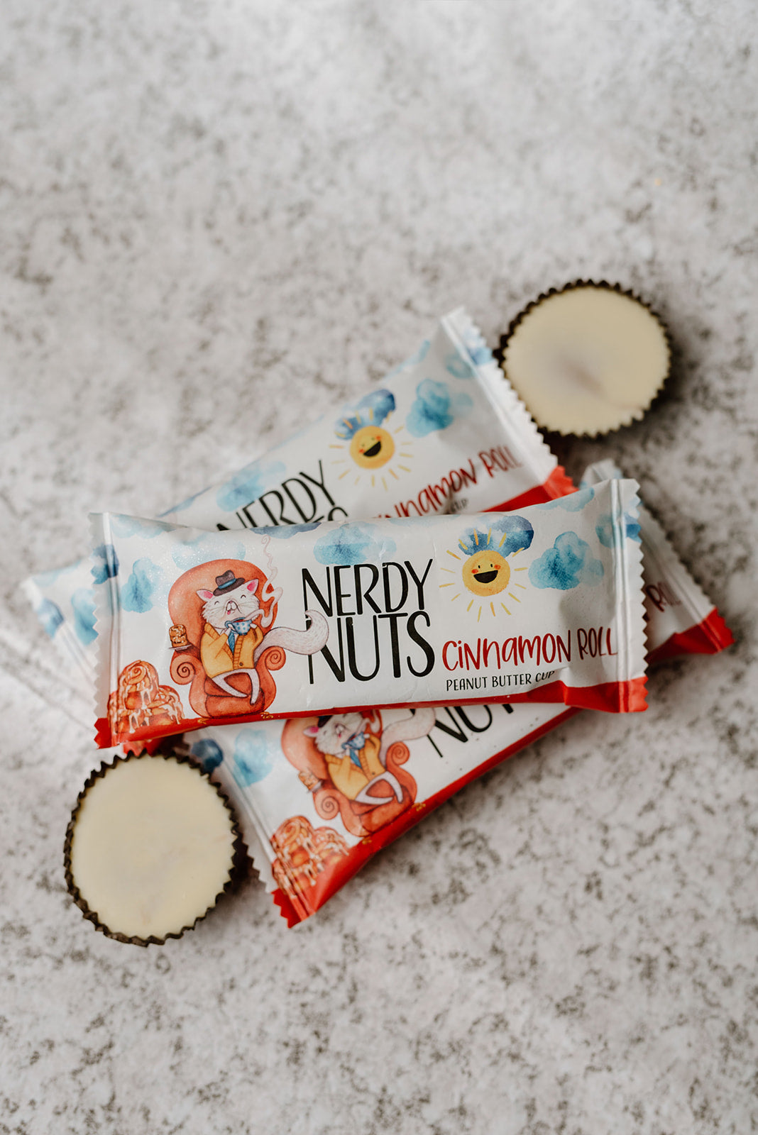 Cinnamon Roll Peanut Butter Cups